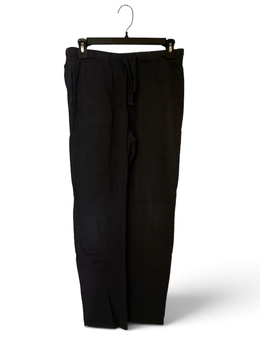 Splash Black Drawstring Track Pants for Women